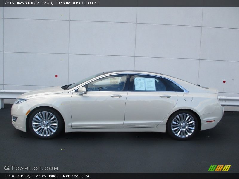  2016 MKZ 2.0 AWD Platinum Dune