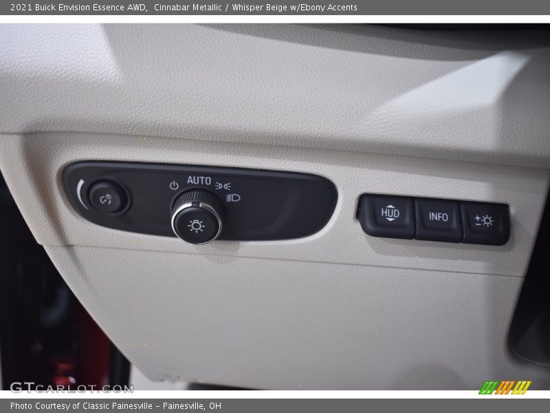 Cinnabar Metallic / Whisper Beige w/Ebony Accents 2021 Buick Envision Essence AWD