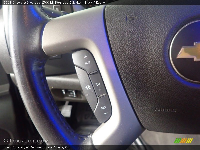 Black / Ebony 2013 Chevrolet Silverado 1500 LT Extended Cab 4x4