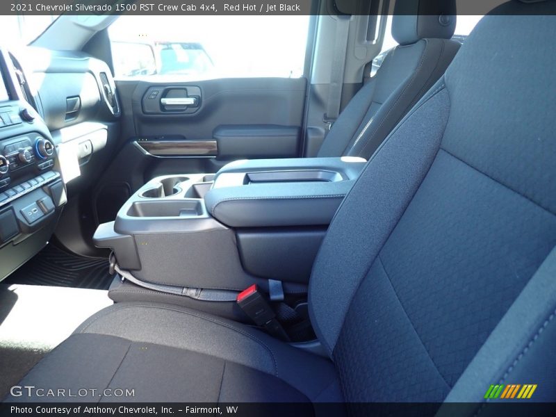 Red Hot / Jet Black 2021 Chevrolet Silverado 1500 RST Crew Cab 4x4