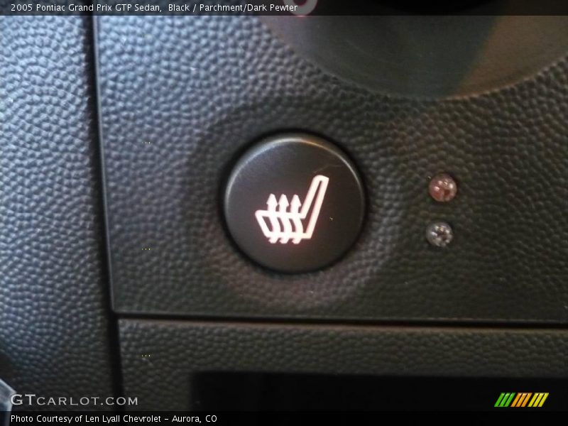Black / Parchment/Dark Pewter 2005 Pontiac Grand Prix GTP Sedan