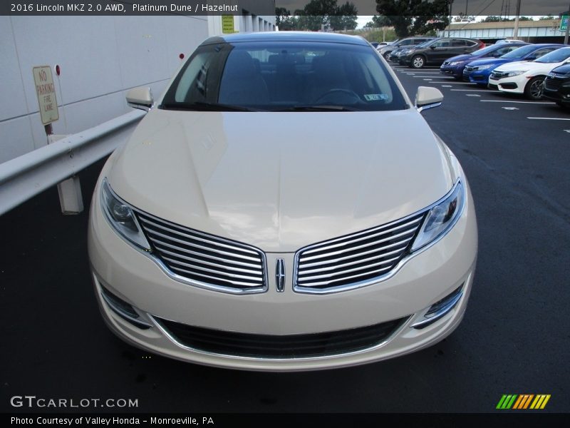 Platinum Dune / Hazelnut 2016 Lincoln MKZ 2.0 AWD