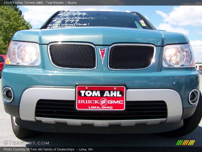 Teal Metallic / Ebony 2008 Pontiac Torrent AWD