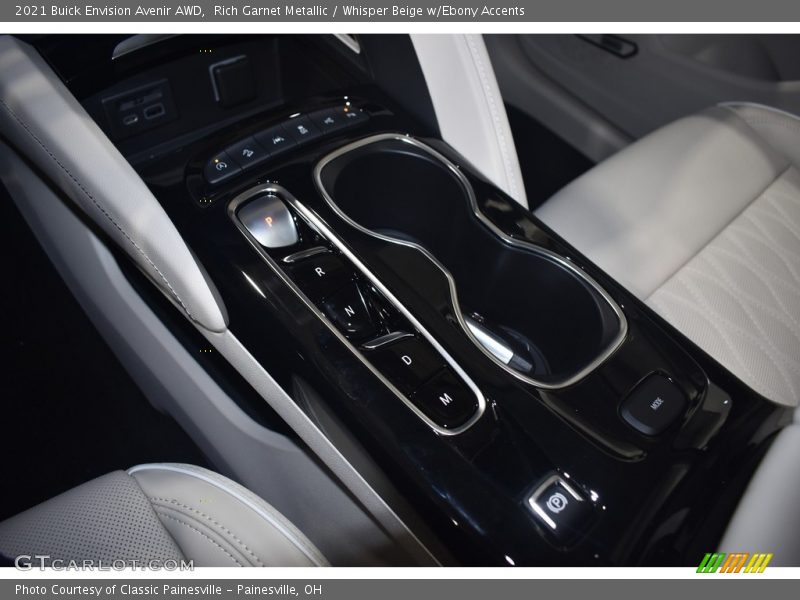 Rich Garnet Metallic / Whisper Beige w/Ebony Accents 2021 Buick Envision Avenir AWD