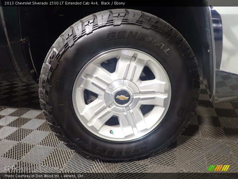 Black / Ebony 2013 Chevrolet Silverado 1500 LT Extended Cab 4x4