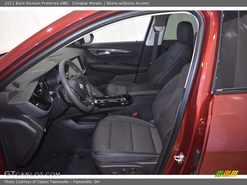 Cinnabar Metallic / Ebony w/Ebony Accents 2021 Buick Envision Preferred AWD