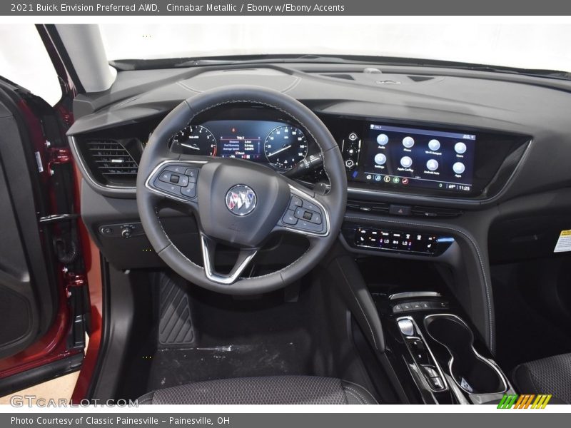 Cinnabar Metallic / Ebony w/Ebony Accents 2021 Buick Envision Preferred AWD