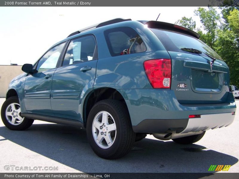 Teal Metallic / Ebony 2008 Pontiac Torrent AWD