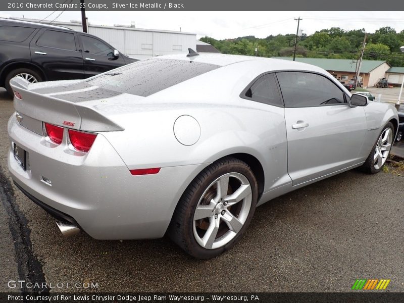 Silver Ice Metallic / Black 2010 Chevrolet Camaro SS Coupe