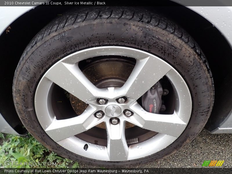 Silver Ice Metallic / Black 2010 Chevrolet Camaro SS Coupe