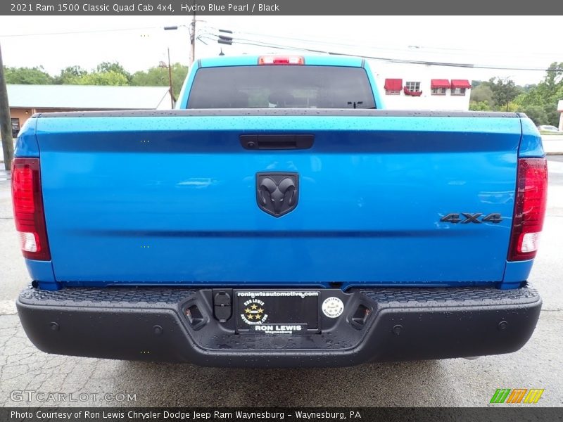 Hydro Blue Pearl / Black 2021 Ram 1500 Classic Quad Cab 4x4