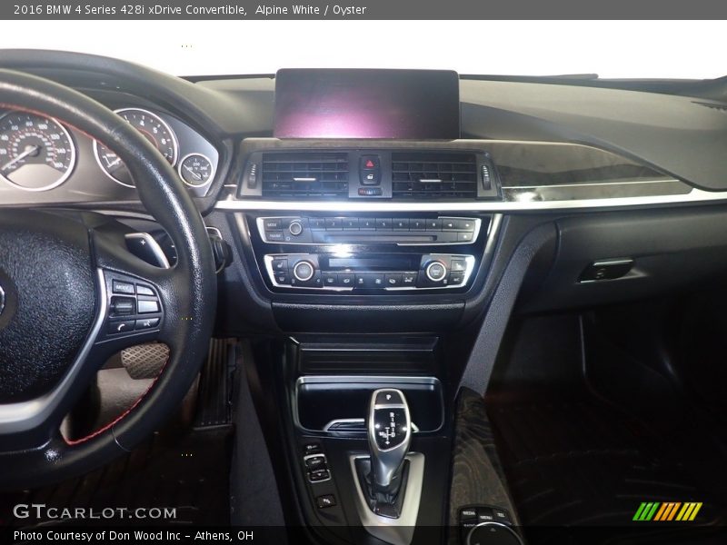 Alpine White / Oyster 2016 BMW 4 Series 428i xDrive Convertible