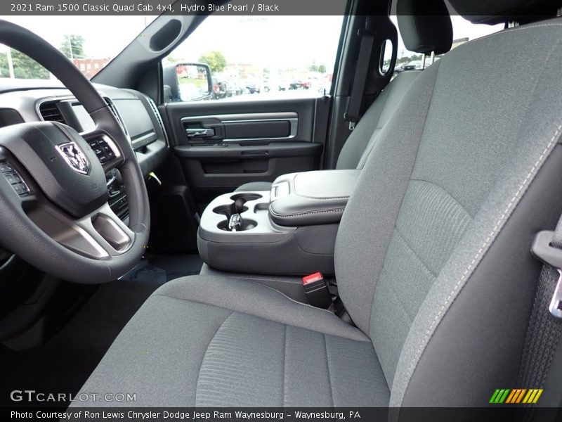 Hydro Blue Pearl / Black 2021 Ram 1500 Classic Quad Cab 4x4
