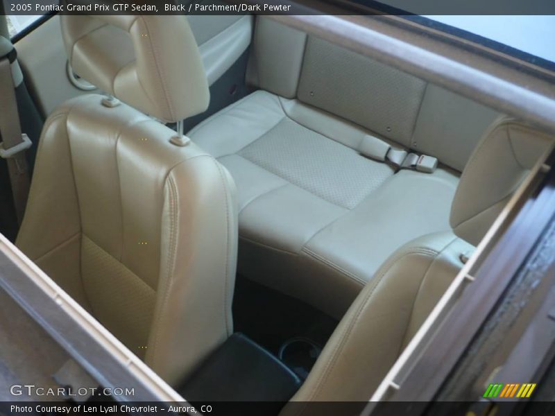 Black / Parchment/Dark Pewter 2005 Pontiac Grand Prix GTP Sedan