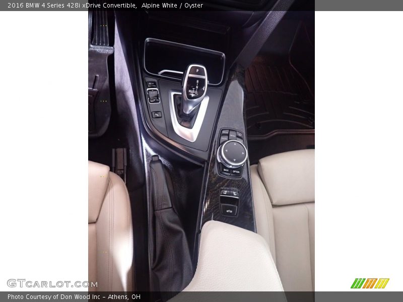 Alpine White / Oyster 2016 BMW 4 Series 428i xDrive Convertible