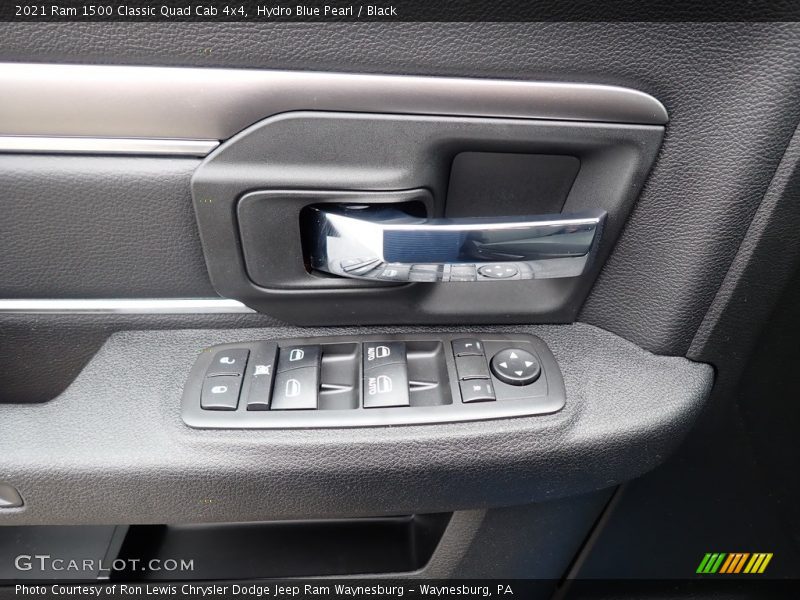 Hydro Blue Pearl / Black 2021 Ram 1500 Classic Quad Cab 4x4