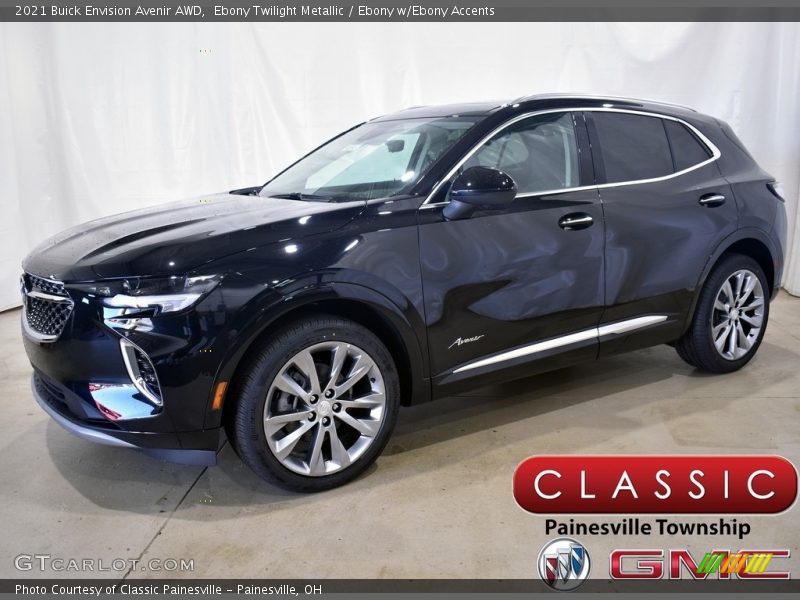 Ebony Twilight Metallic / Ebony w/Ebony Accents 2021 Buick Envision Avenir AWD