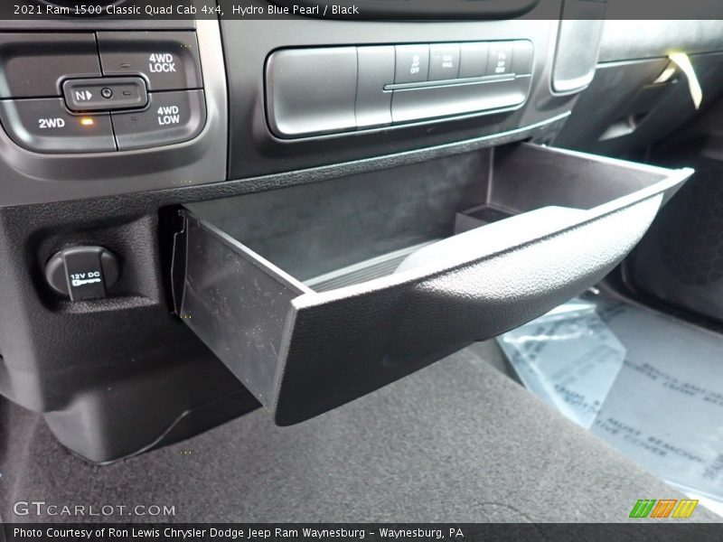 Hydro Blue Pearl / Black 2021 Ram 1500 Classic Quad Cab 4x4
