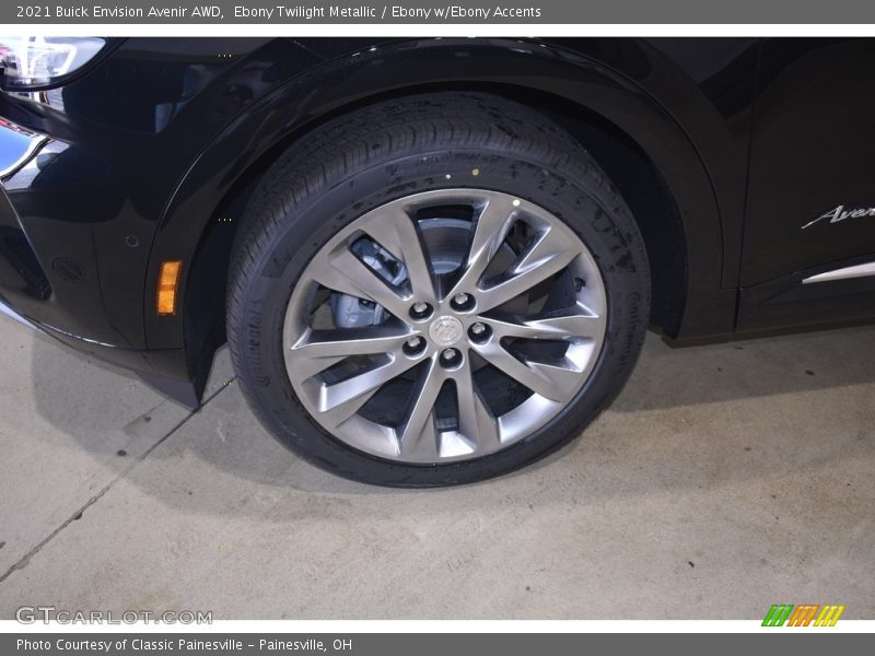 Ebony Twilight Metallic / Ebony w/Ebony Accents 2021 Buick Envision Avenir AWD
