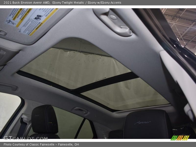Ebony Twilight Metallic / Ebony w/Ebony Accents 2021 Buick Envision Avenir AWD