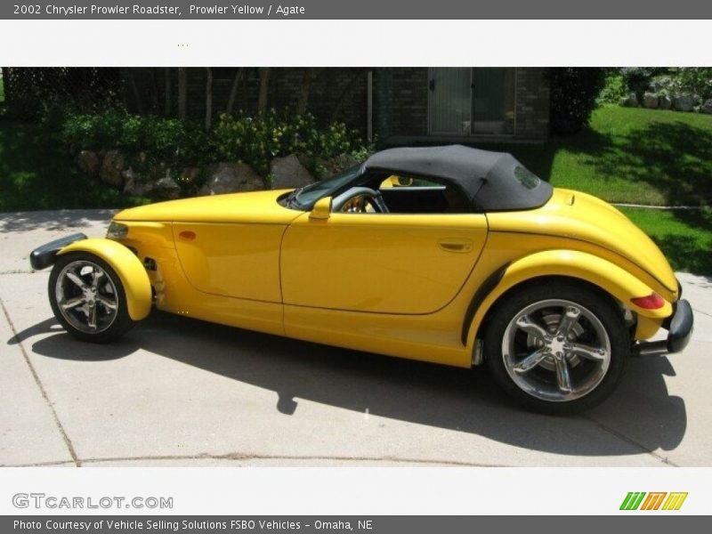 Prowler Yellow / Agate 2002 Chrysler Prowler Roadster