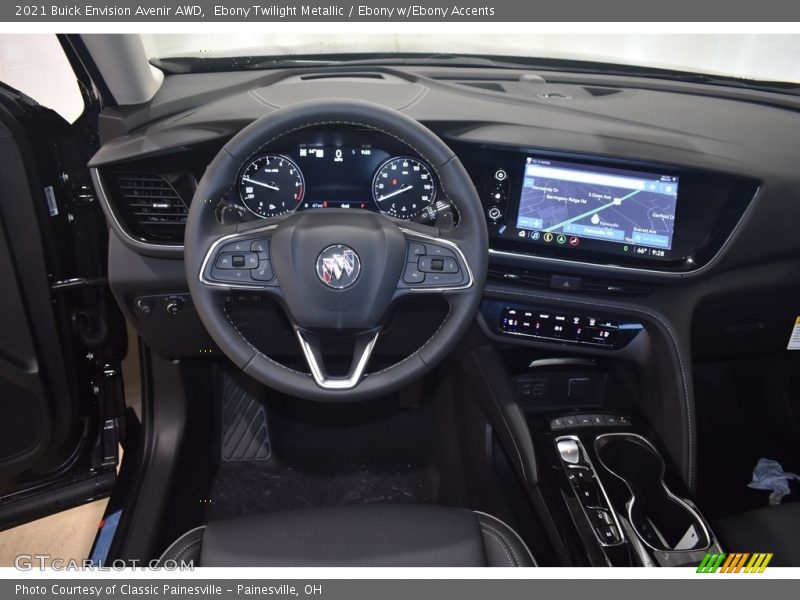 Ebony Twilight Metallic / Ebony w/Ebony Accents 2021 Buick Envision Avenir AWD