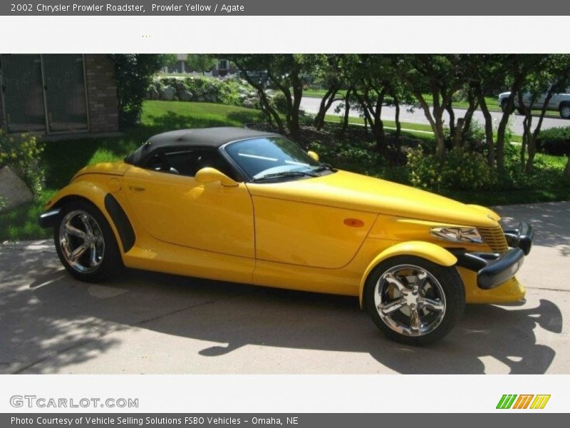 Prowler Yellow / Agate 2002 Chrysler Prowler Roadster