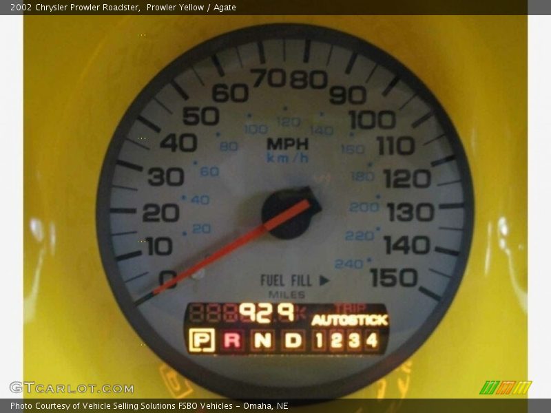 Prowler Yellow / Agate 2002 Chrysler Prowler Roadster