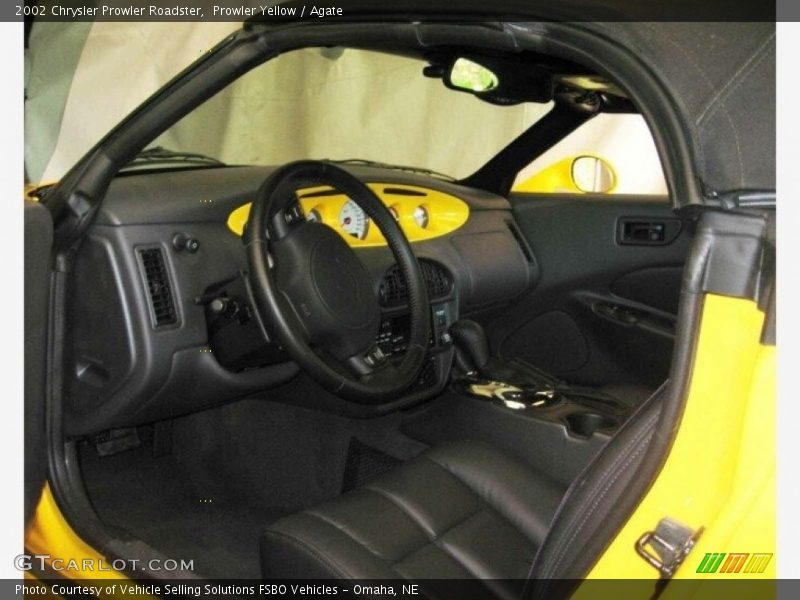 Prowler Yellow / Agate 2002 Chrysler Prowler Roadster