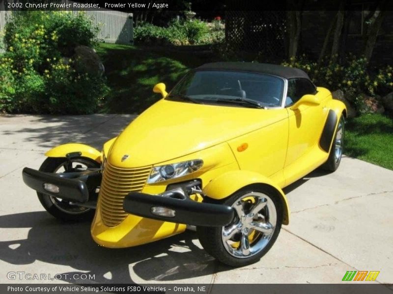 Prowler Yellow / Agate 2002 Chrysler Prowler Roadster