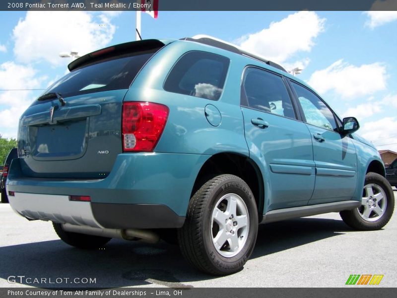 Teal Metallic / Ebony 2008 Pontiac Torrent AWD