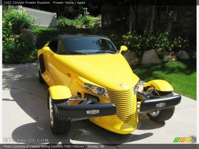 Prowler Yellow / Agate 2002 Chrysler Prowler Roadster