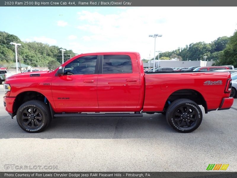 Flame Red / Black/Diesel Gray 2020 Ram 2500 Big Horn Crew Cab 4x4