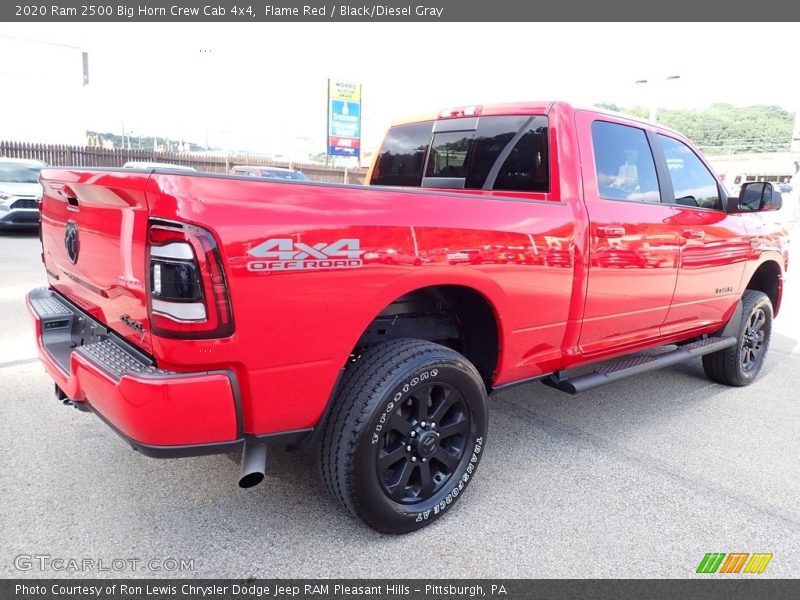 Flame Red / Black/Diesel Gray 2020 Ram 2500 Big Horn Crew Cab 4x4