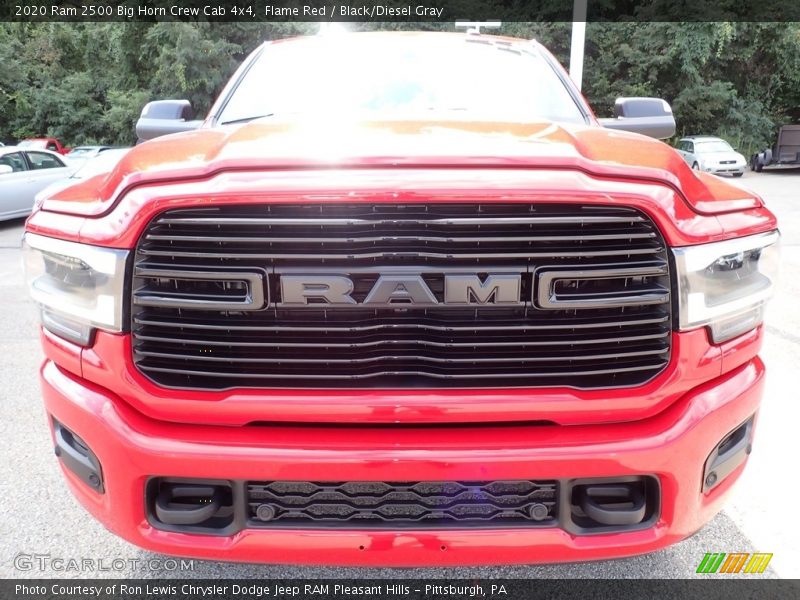 Flame Red / Black/Diesel Gray 2020 Ram 2500 Big Horn Crew Cab 4x4