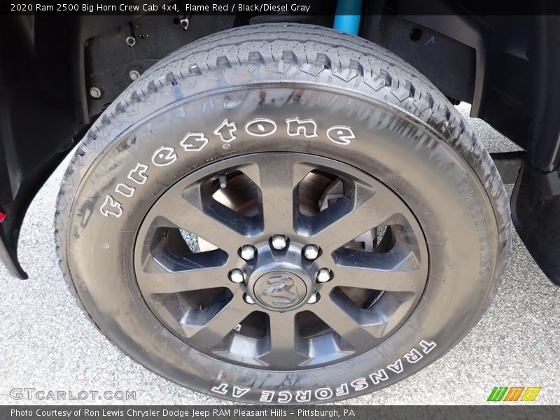 Flame Red / Black/Diesel Gray 2020 Ram 2500 Big Horn Crew Cab 4x4