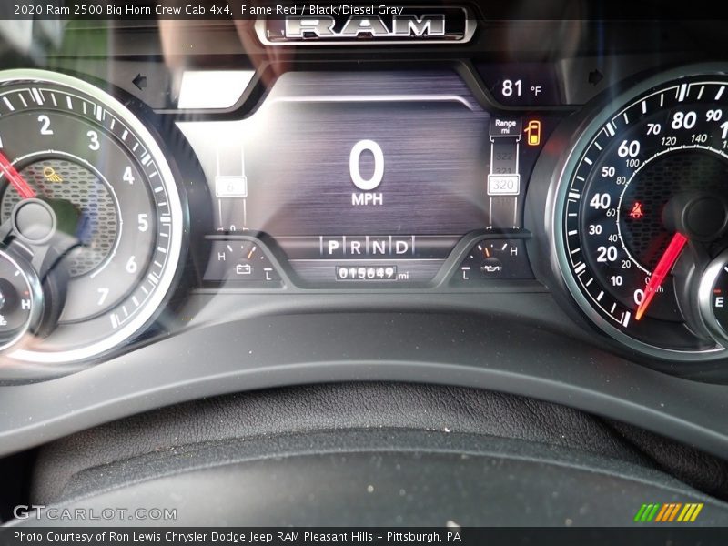  2020 2500 Big Horn Crew Cab 4x4 Big Horn Crew Cab 4x4 Gauges