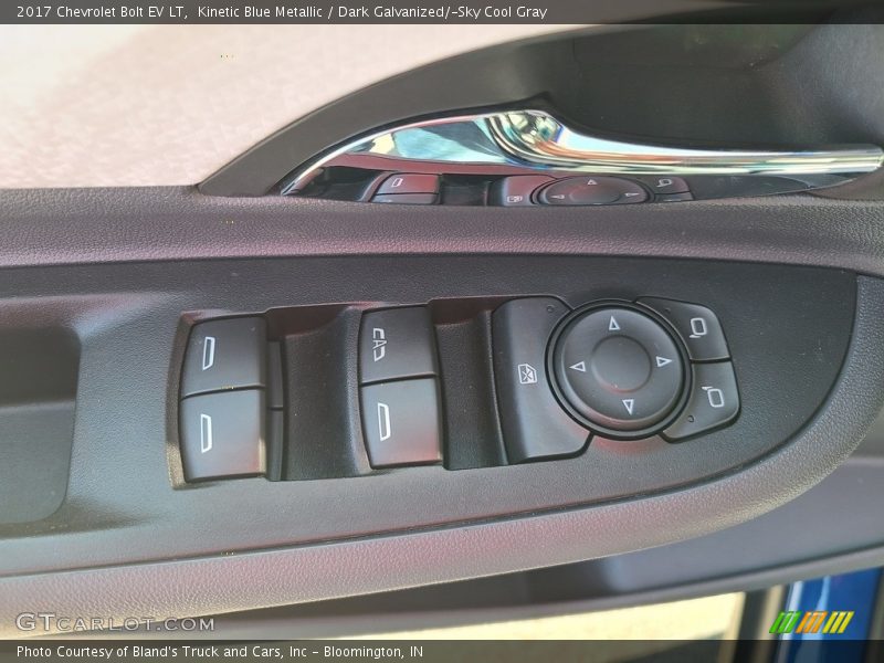 Kinetic Blue Metallic / Dark Galvanized/­Sky Cool Gray 2017 Chevrolet Bolt EV LT