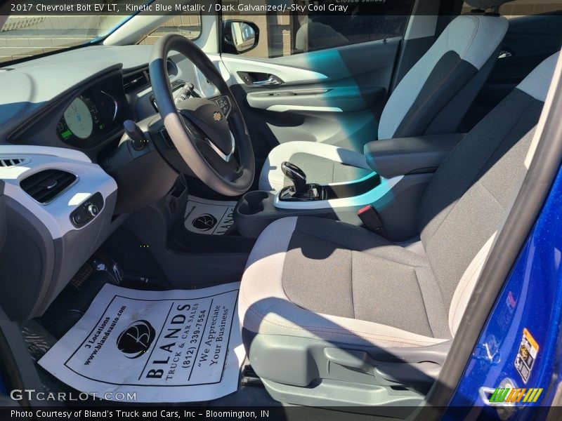 Kinetic Blue Metallic / Dark Galvanized/­Sky Cool Gray 2017 Chevrolet Bolt EV LT