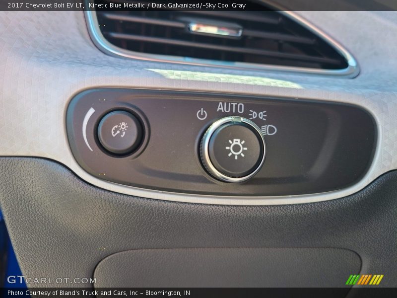 Kinetic Blue Metallic / Dark Galvanized/­Sky Cool Gray 2017 Chevrolet Bolt EV LT