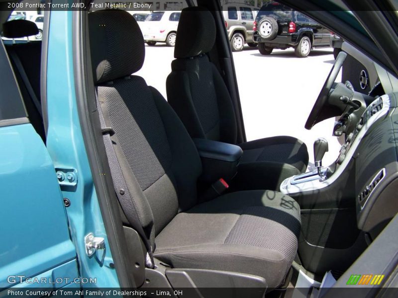 Teal Metallic / Ebony 2008 Pontiac Torrent AWD