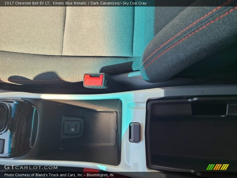 Kinetic Blue Metallic / Dark Galvanized/­Sky Cool Gray 2017 Chevrolet Bolt EV LT