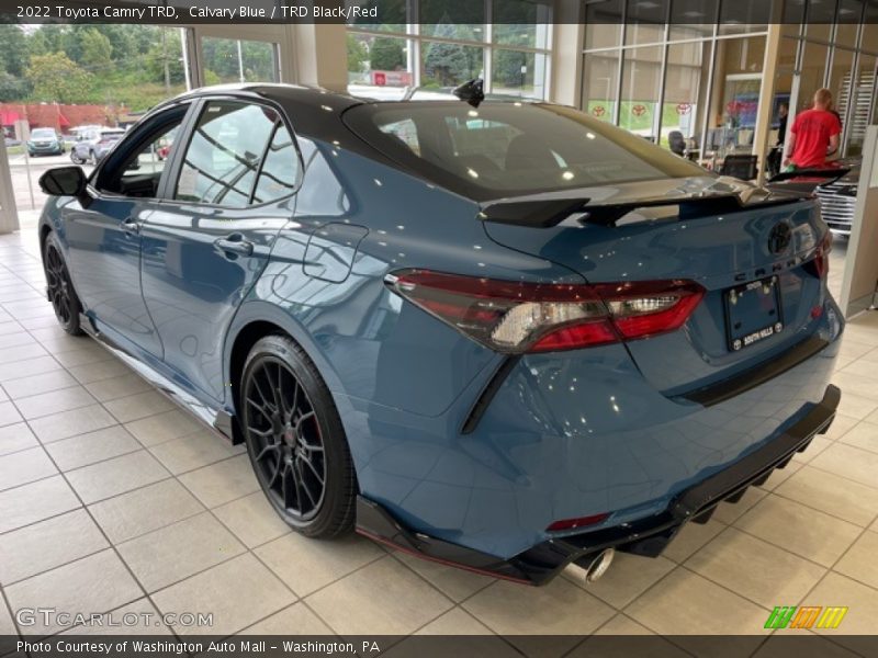 Calvary Blue / TRD Black/Red 2022 Toyota Camry TRD