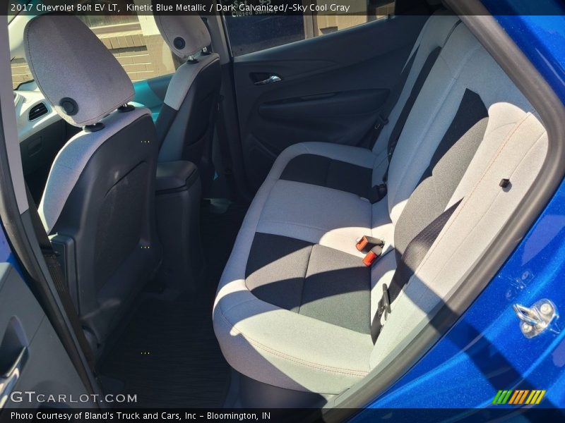 Kinetic Blue Metallic / Dark Galvanized/­Sky Cool Gray 2017 Chevrolet Bolt EV LT