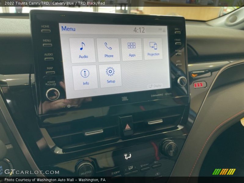 Controls of 2022 Camry TRD