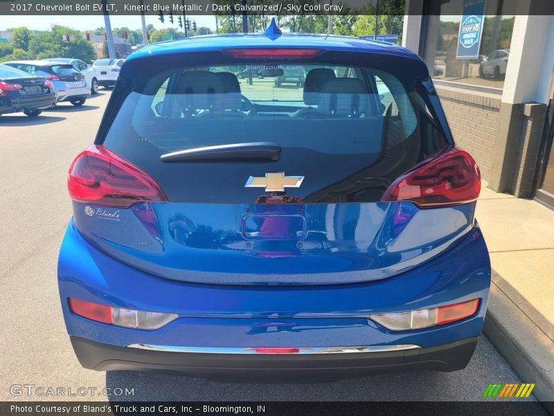 Kinetic Blue Metallic / Dark Galvanized/­Sky Cool Gray 2017 Chevrolet Bolt EV LT