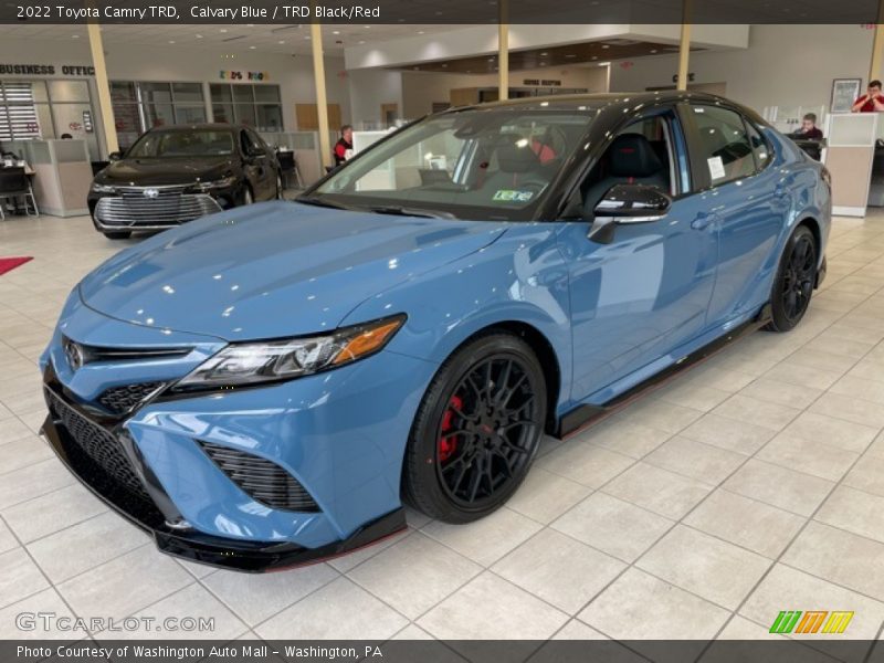 Front 3/4 View of 2022 Camry TRD