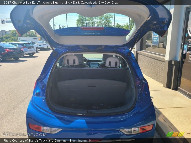 Kinetic Blue Metallic / Dark Galvanized/­Sky Cool Gray 2017 Chevrolet Bolt EV LT
