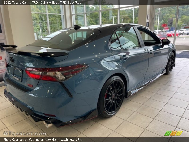 Calvary Blue / TRD Black/Red 2022 Toyota Camry TRD