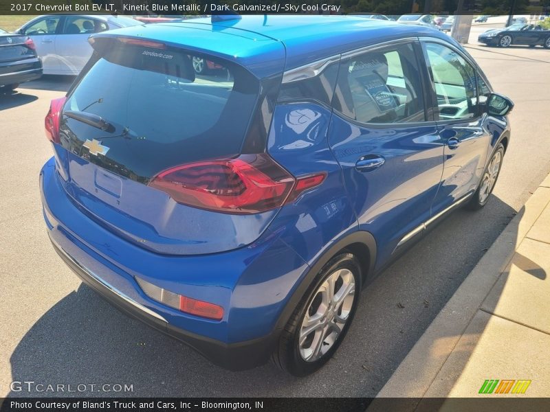 Kinetic Blue Metallic / Dark Galvanized/­Sky Cool Gray 2017 Chevrolet Bolt EV LT